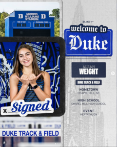Aleah Commit to Duke